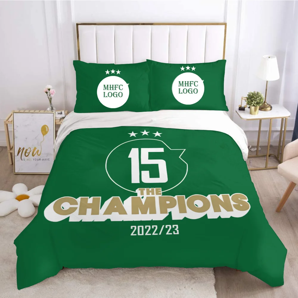 

Israel MHFC Maccabi - Haifa Champions 15 Bedding Set Duvet Cover Bedroom Single Twin King ​Size Quilt Cover Home Textile 2/3PCS