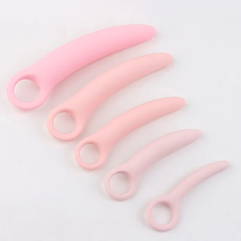 5 Kích Thước Tay Cầm Hậu Môn Cắm Mông Cắm Silicone Hậu Môn Đồ Chơi Cho Người Phụ Nữ Âm Đạo Mở Âm Hộ Cắm Điểm G máy Mát Xa Butplug Hậu Môn Dilator Đồng Tính