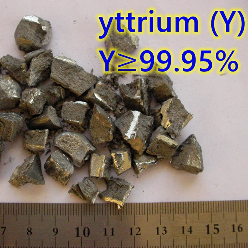 50g Solid Yttrium Y Metal Element Simple Substance Rare Earth Grain Lanthanide