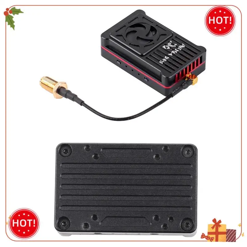 

Durable-5.8G 3W VTX High Power 48CH FPV Video Transmitter Support 2-8S For Long Range FPV Drone RC Model Parts