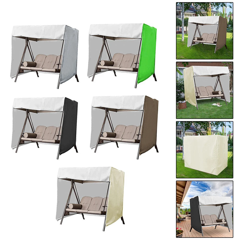 ที่คลุมเก้าอี้แบบแขวนขนาด87x49x67นิ้วที่คลุมเก้าอี้แบบแขวนสำหรับสวนมีหลังคากันน้ำลานบ้านเก้าอี้แขวนป้องกันแสงแดด