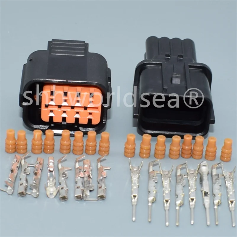 

8Pin HP285-08021 Auto Waterproof 8 Pin female Male Connector Plug Socket HP281-08020 HP291-08100 for Hyundai 8 Pin