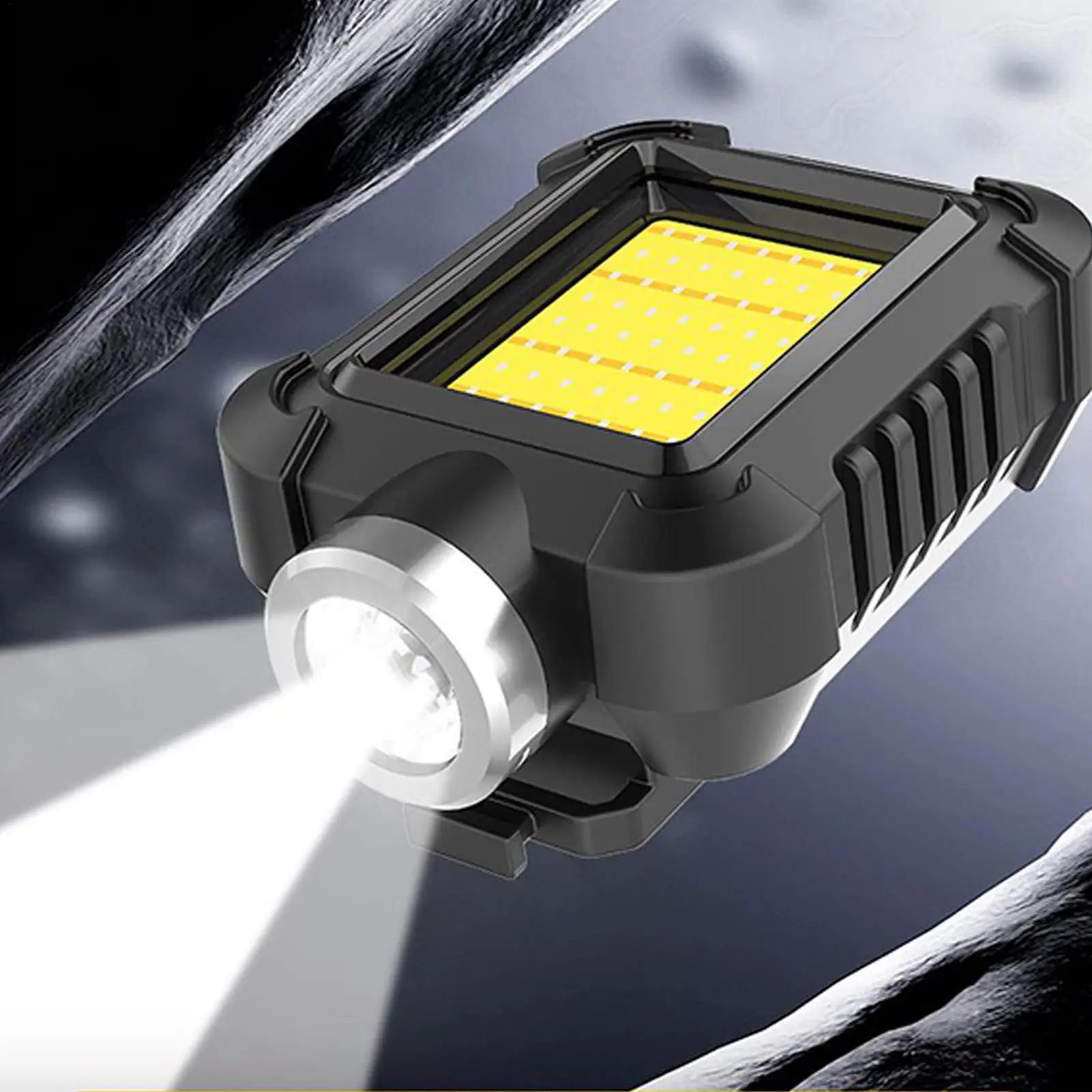 

Фонарик на запястье 1000 мАч с ремешком на запястье Маленький перезаряжаемый фонарик Носимая лампа Перезаряжаемая безопасность для рыбалки Ночной велосипед