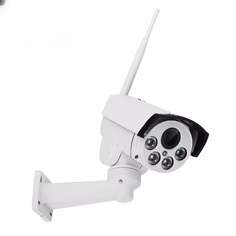 Sistema solare Pannello solare Scheda 4G Telecamera PTZ Zoom 4X Telecamera solare Esterna Impermeabile Wireless P2p Cctv Ip Camera H.265