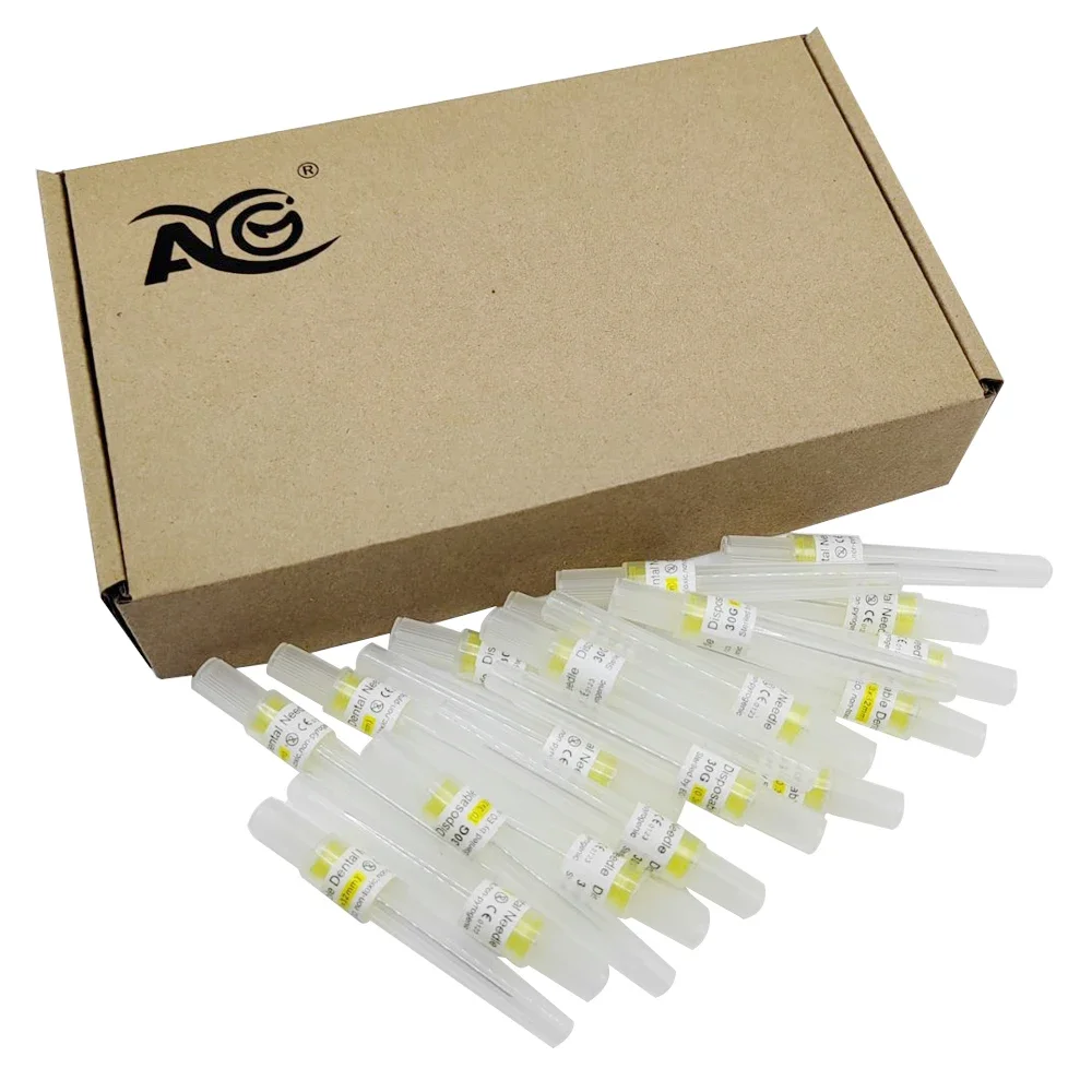 

50pcs Dental consumables Disposable Dental Needles in Perforated 30G(0.3x16/21/32mm)/27G(0.4x12/25/35mm)