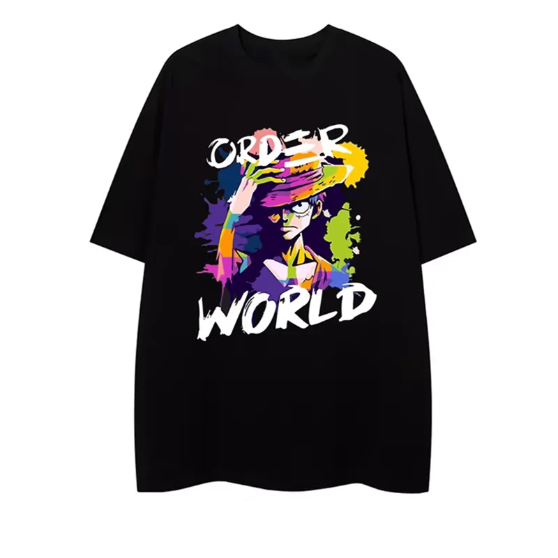 

New Fashion Hip Hop thirts Men Women WORLD Harajuku T-Shirts Look Mom I Can Fly Letter Print Harajuku Tees Tops