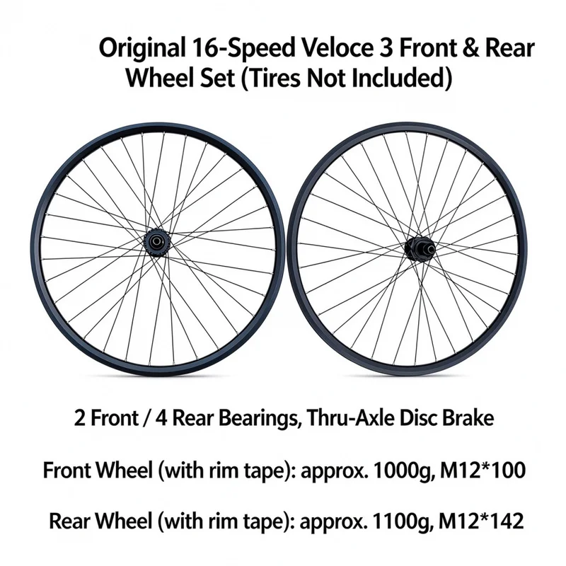 For JAVA J-Air Road Bike 24 Veloc VELOCE3 Front Rear Wheels Sequoia SEQUOIA Disc Brake Aluminum Alloy Wheelset Accessories