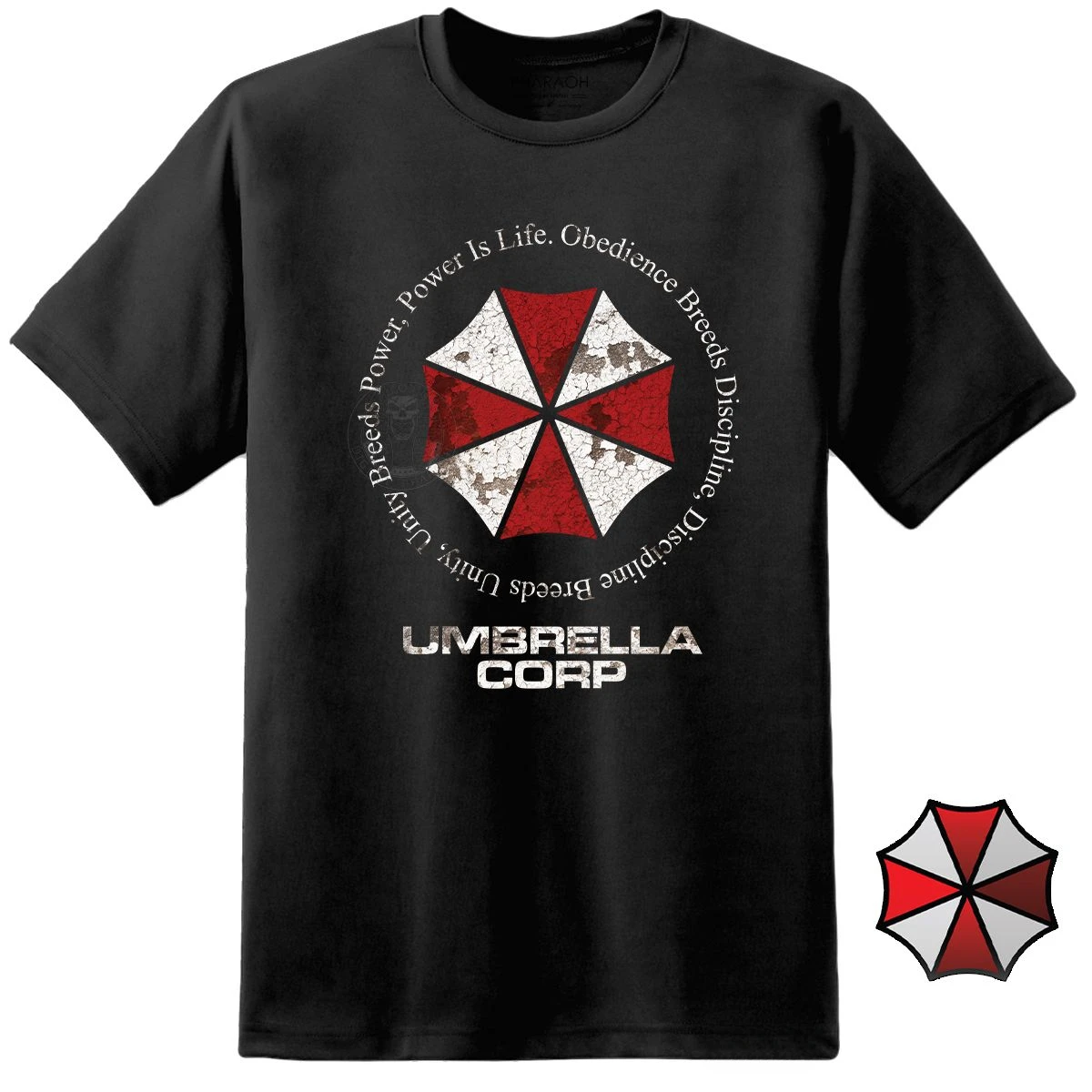 Resident Evil Umbrella Corporation Classic Game T-shirt Cotton Graphic Tee Men Women Summer Streetwear