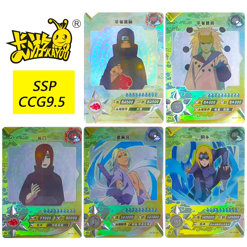 

Kayou NARUTO SP CCG9.5 Uzumaki Naruto Hatake Kakashi Anime characters Limited Edition Collection card Cartoon toy Christmas gift