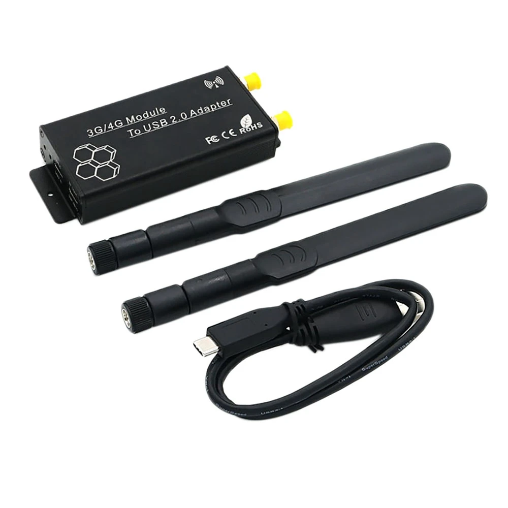 Адаптер AAAE NGFF(M.2) на USB 2.0 (TYPE C) со слотом для SIM-карты и вспомогательным интерфейсом питания для модуля WWAN/LTE