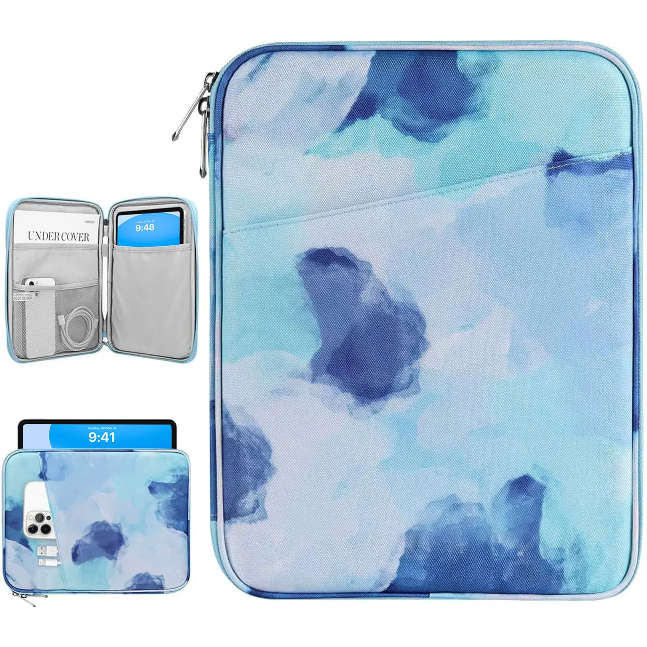 9-11 Inch Tablet Sleeve Bag Carrying Case for iPad 10th Gen 10.9, iPad (A16) 11