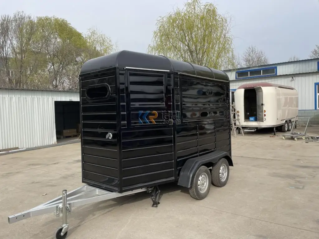 Remorque alimentaire de cuisine mobile, standard UE, meilleure vente, rue, camions alimentaires, 2 roues