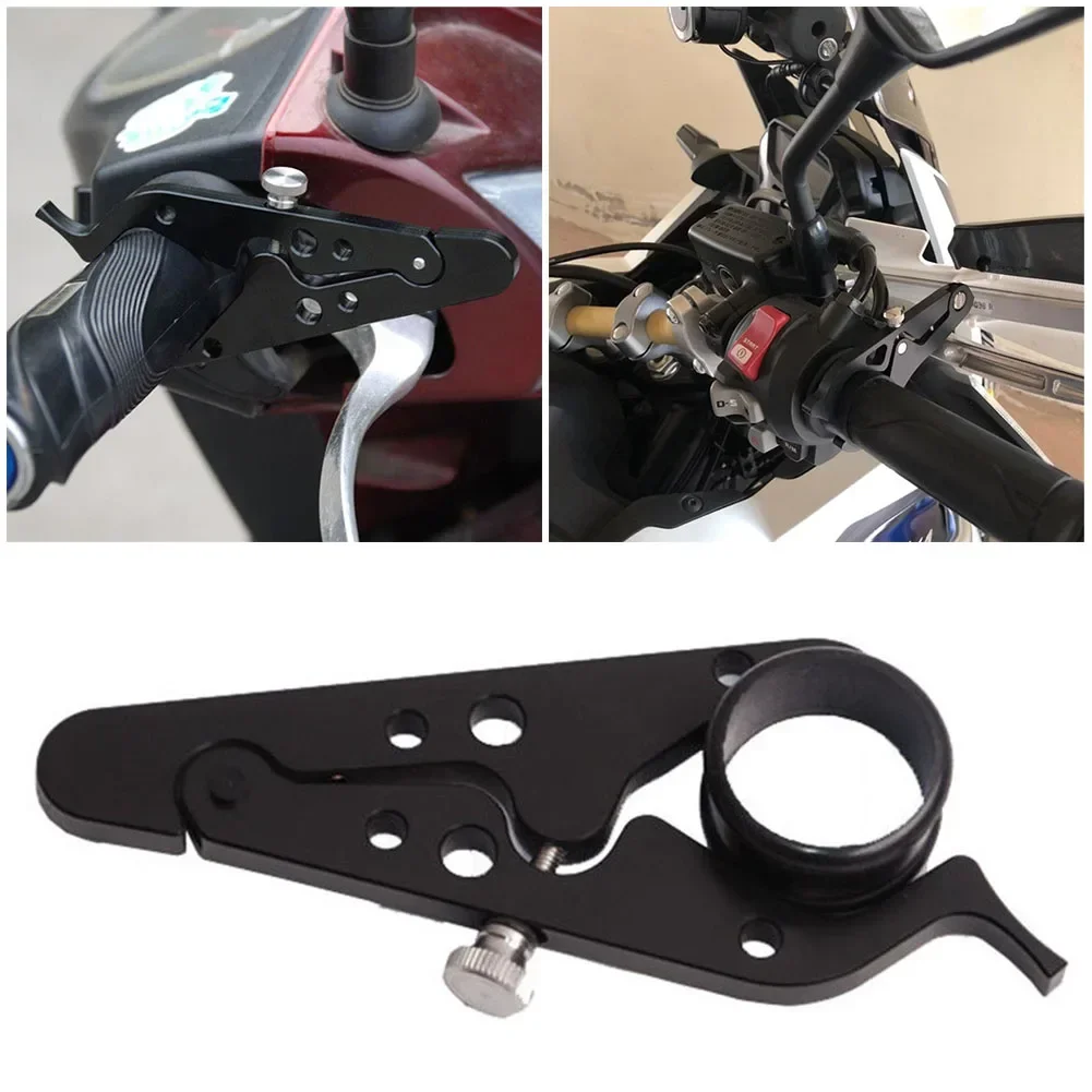 Motorcycle Cruise Control Throttle High Grade Aluminum Lock Assist Retainer Universal Wrist Grip Universal