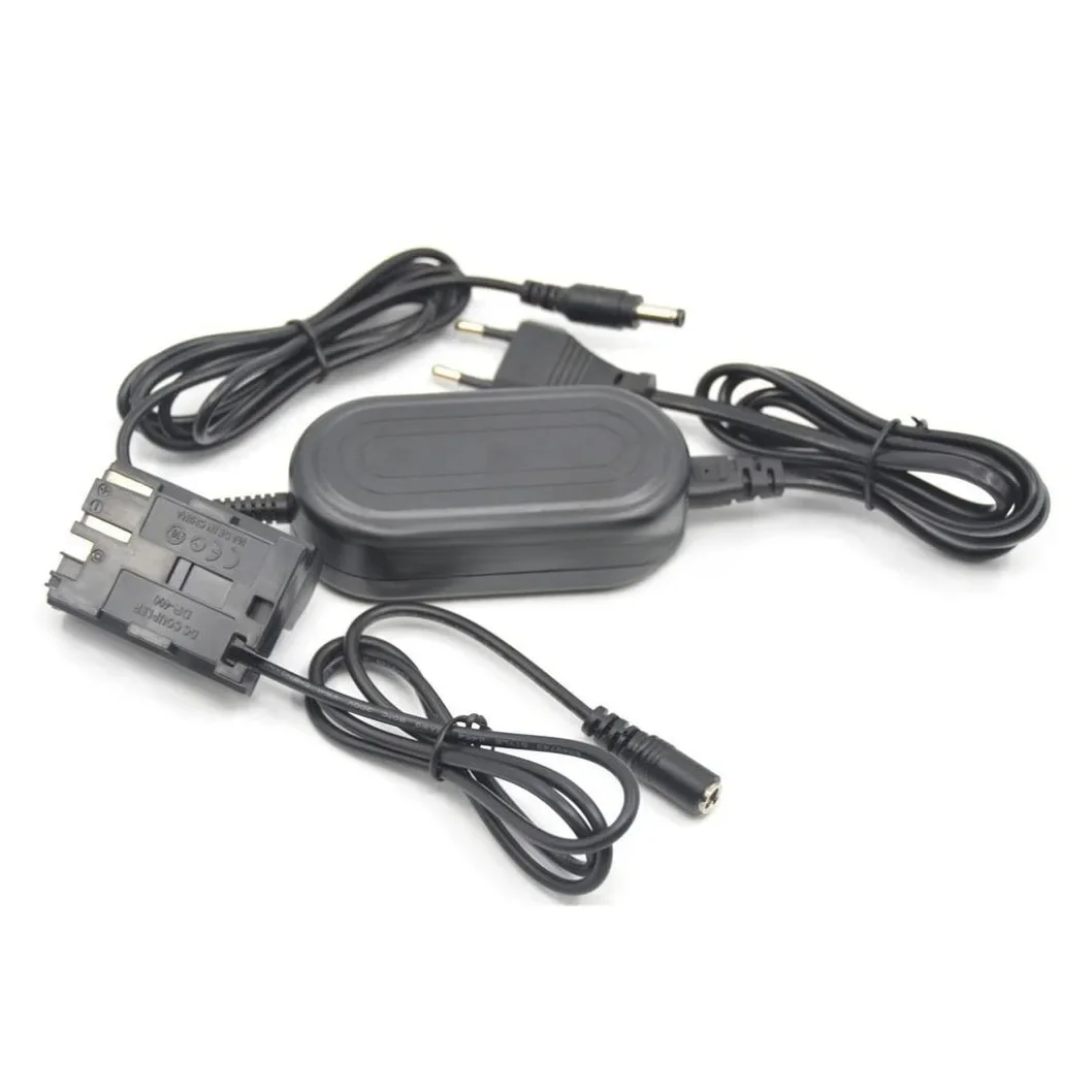BP-511 Dummy Battery DR-E2 DR-400 DC Coupler ACK-E2 AC Power Adapter Charger for Canon EOS 5D 10D 20D 30D 40D 50D D60 300D