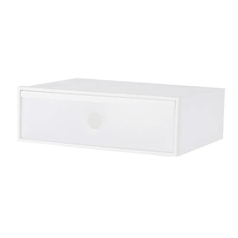 Ins Creative Drawer Type Desktop Storage Box Transparent Student Dormitory Miscellaneous Cosmetics Rack Desk Kawaii Organize Box