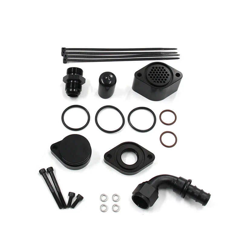 Rewired Engine Ventilation Kit for Ford 6.7L Power Stroke CCV PCV 11-20