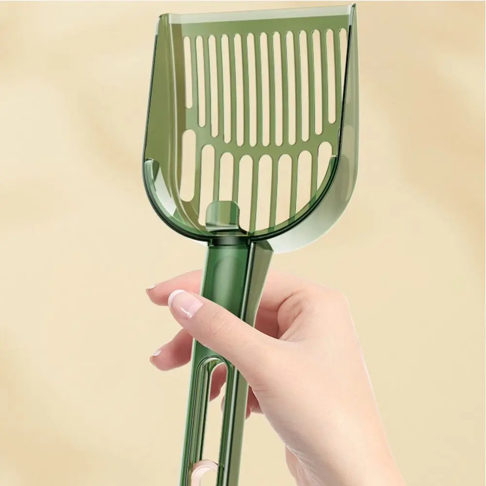 

Plastic Cat Litter Shovel Multifunction Easy To Clean Cat Feces Shovel Portable Durable Cat Poop Shovel Hamster