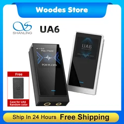 SHANLING UA6 Dongle Cap HIFI Portable USB DAC Headphone Amplifer 4 x CS43131 DACs Hi-Res Audio DSD 512 3.5mm 4.4mm Bal