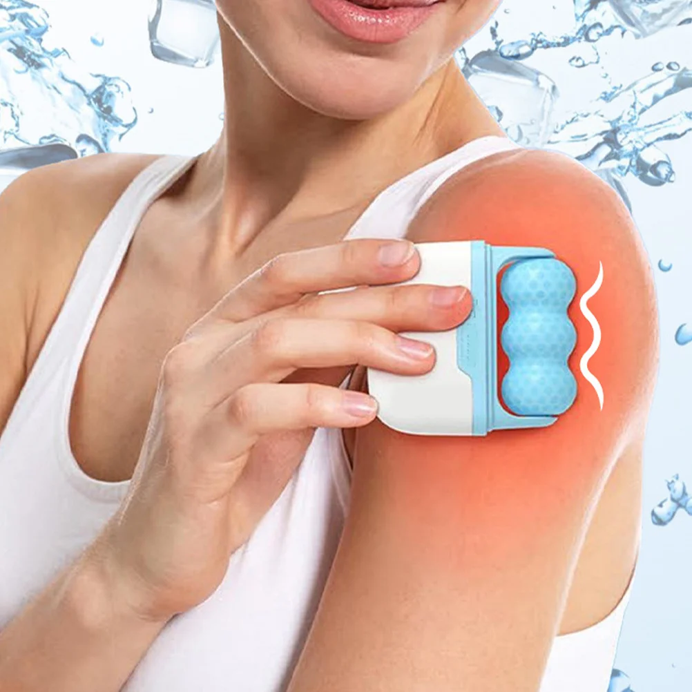 Ice Face Roller Premium Facial Massager For Eye Puffiness Relief Women Skin Care Tool Cooling Massage Roller Hygienic Cover