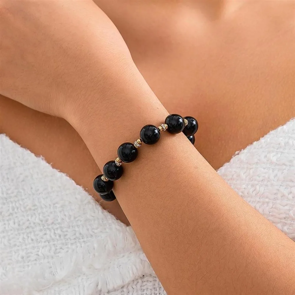 3 pçs elegante conjunto de jóias de pérola luz luxo feminino jóias colar pulseira brinco decoração clavícula corrente pérola contas colar