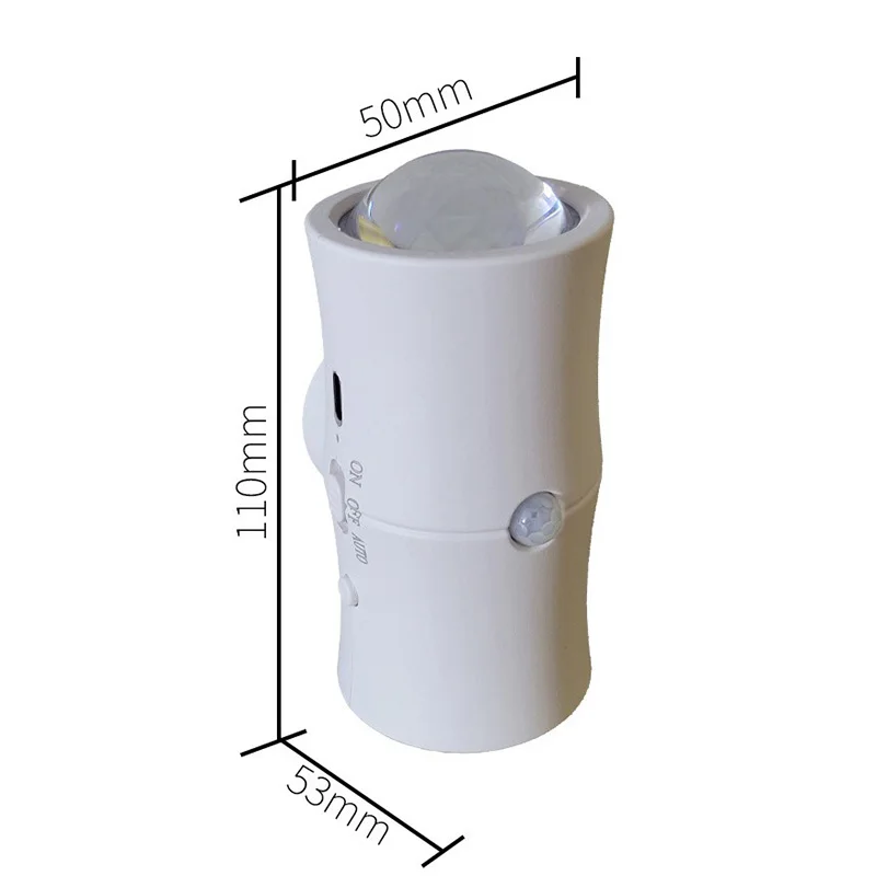 متعدد الألوان RGB ضوء الليل الحديثة الأشعة تحت الحمراء التعريفي أضواء غرفة نوم داخلية الممر ليلة مصباح شحن مصابيح الديكور