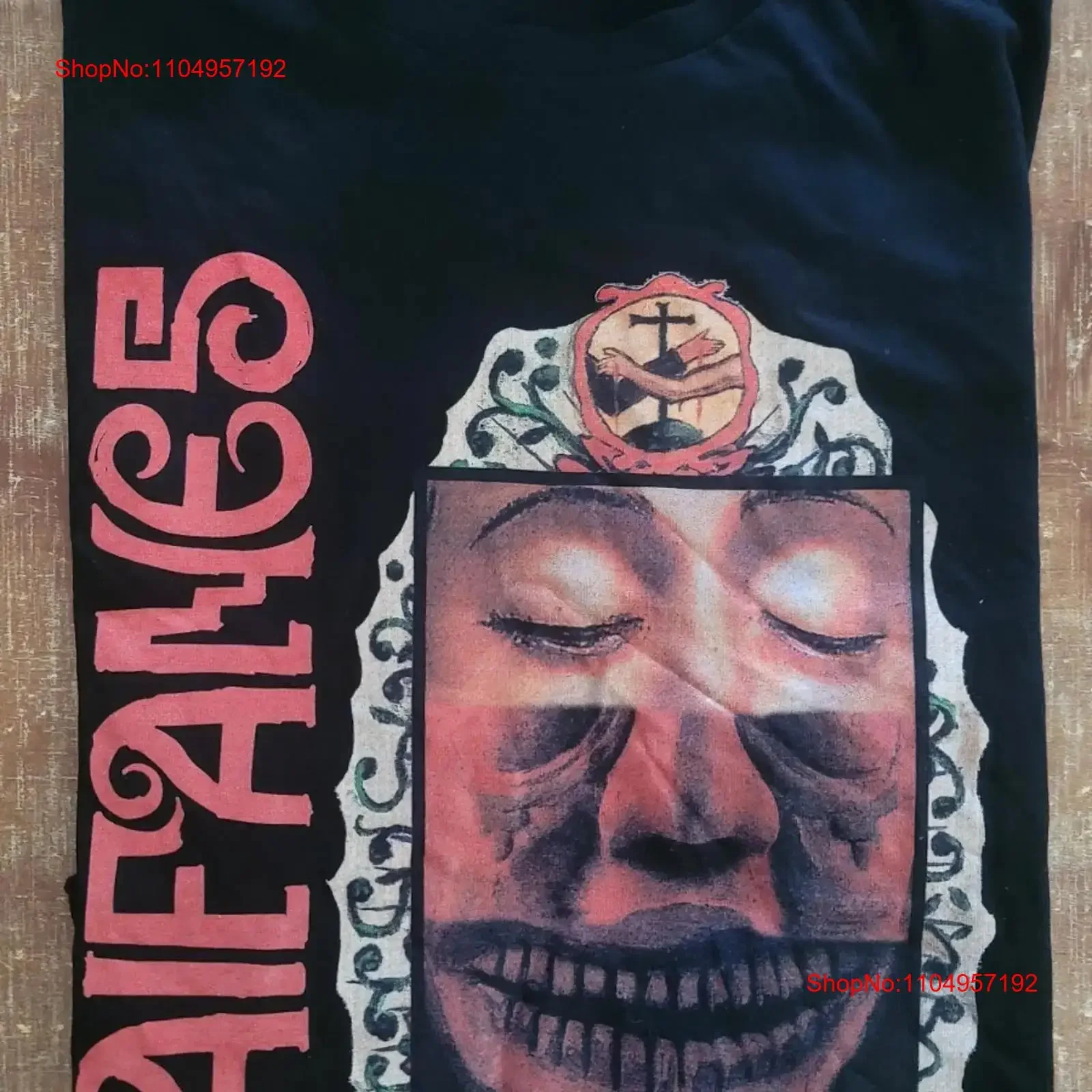 

Caifanes El Silencio T Shirt Cotton Black vintage Washed homme Top For Everyday Wear Unisex Breathable fashion Versatile