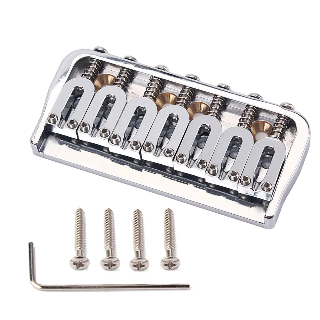 Electric Bass Tuners Set High-Strength Guitar Replacement Hardtail Bridge Professionals Beginner Music Lover Adults Kids