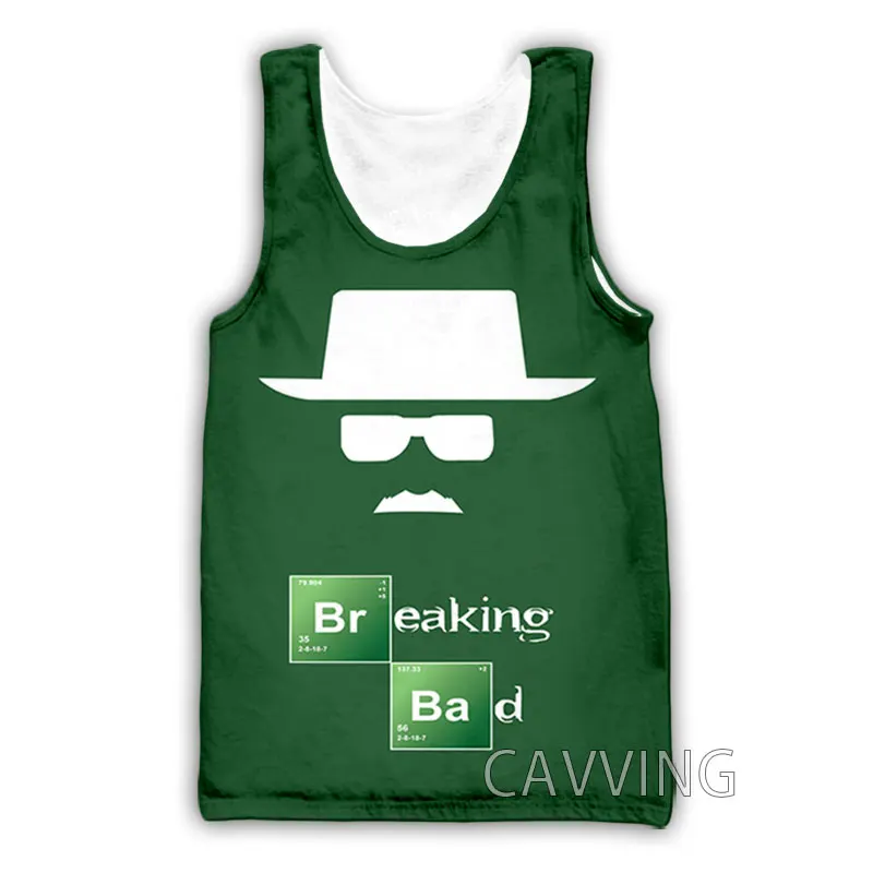 New Fashion Women/Men's 3D Print  Breaking Bad  Tank Tops Harajuku  Vest  Summer Undershirt Shirts Streetwear   V02