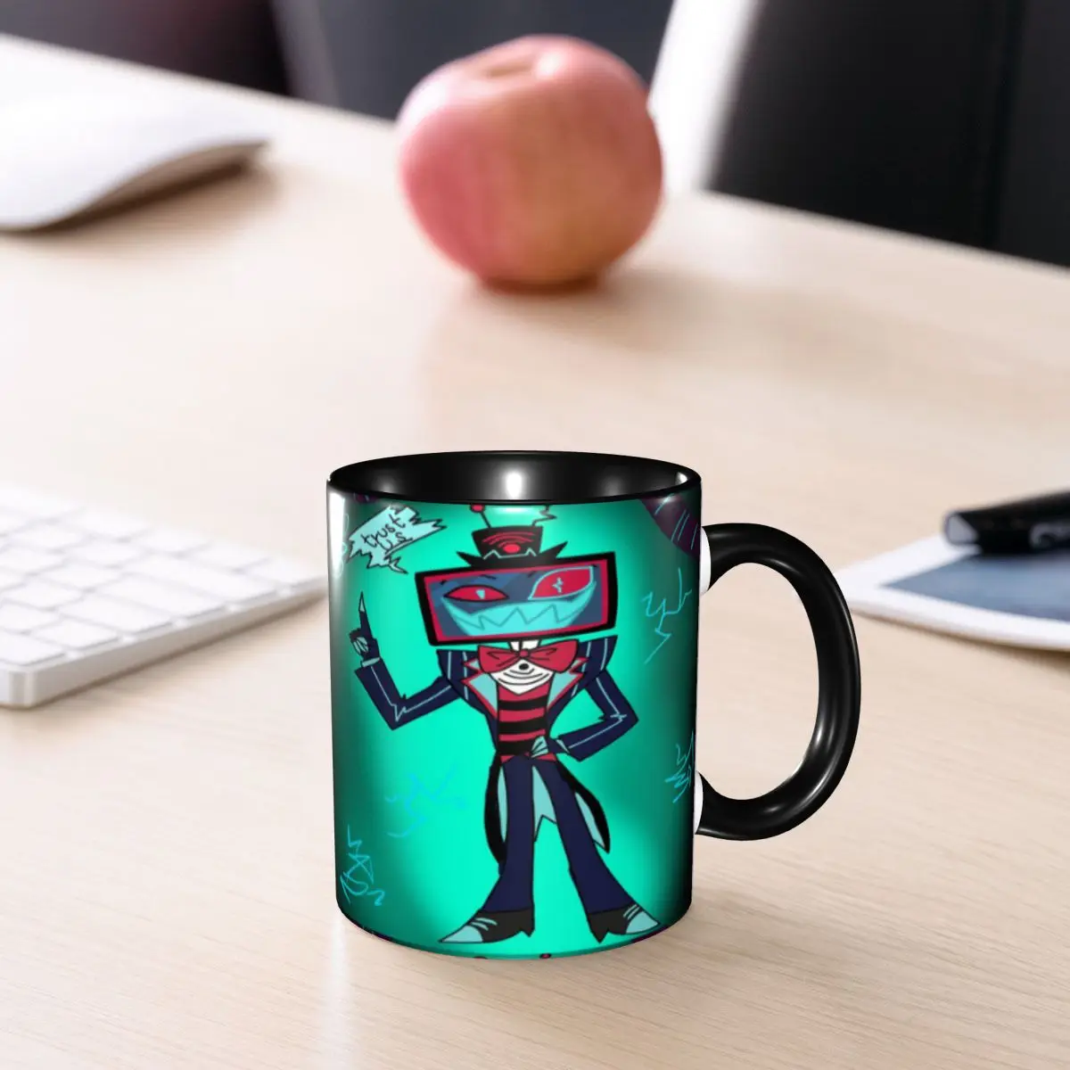 Hazbines Hoteles Alastor Vox 2 Tazza da caffè Tazze divertenti regalo per donna uomo