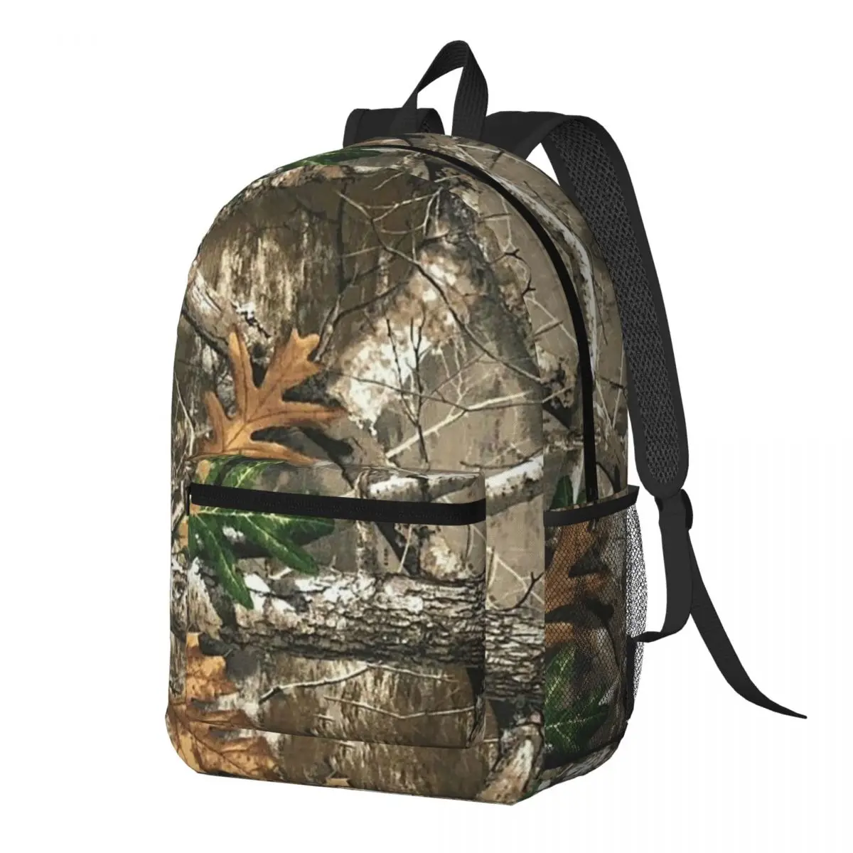 

Camouflage Real Tree Realtree Hunter Camo Pattern Backpack Daypack Large Capacity BookBag School Bag Shoulder Bags for Men Women