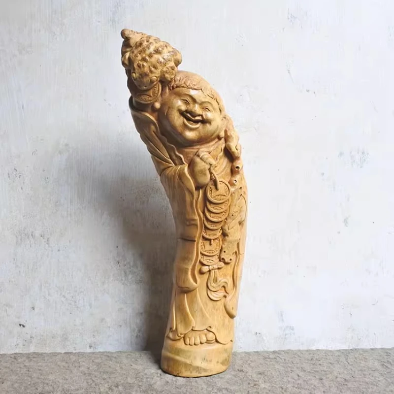 

Bamboo root carving ornament decoration lucky ornament handmade carving collection