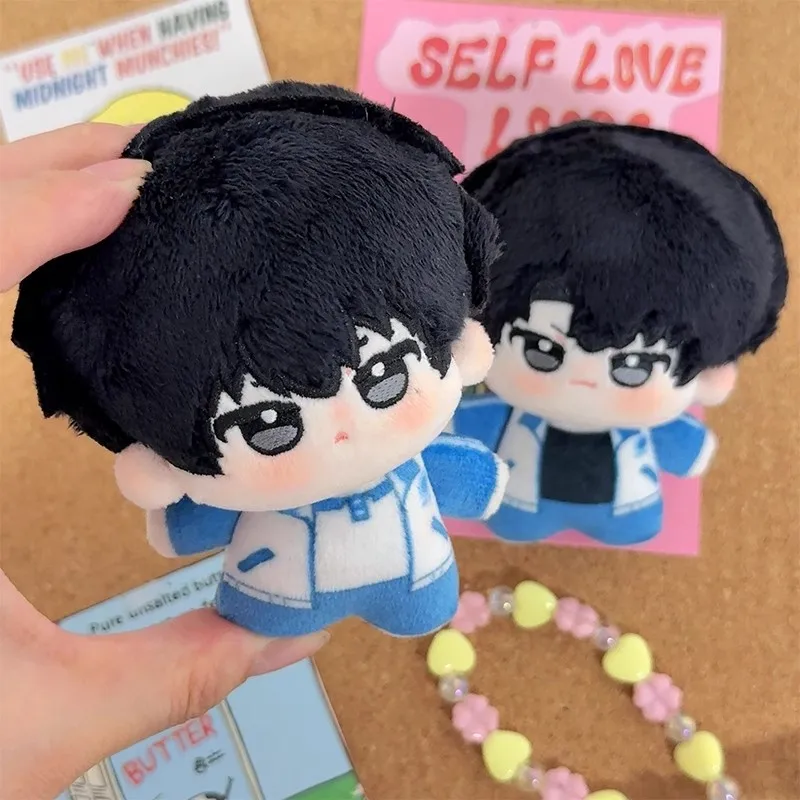 Kawaii تمويه الأكاديمية حثالة 10 سنتيمتر القطن دمية شيه يو انه تشاو نو الجسم ظهره اكسسوارات مروحة الهدايا لعبة لطيف التصميم الإبداعي