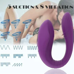 Wireless Vibrators Sex Toys For Female Vagina Masturbation Sex Toys Male Remote Control Sucking G-spot Massager For Adult