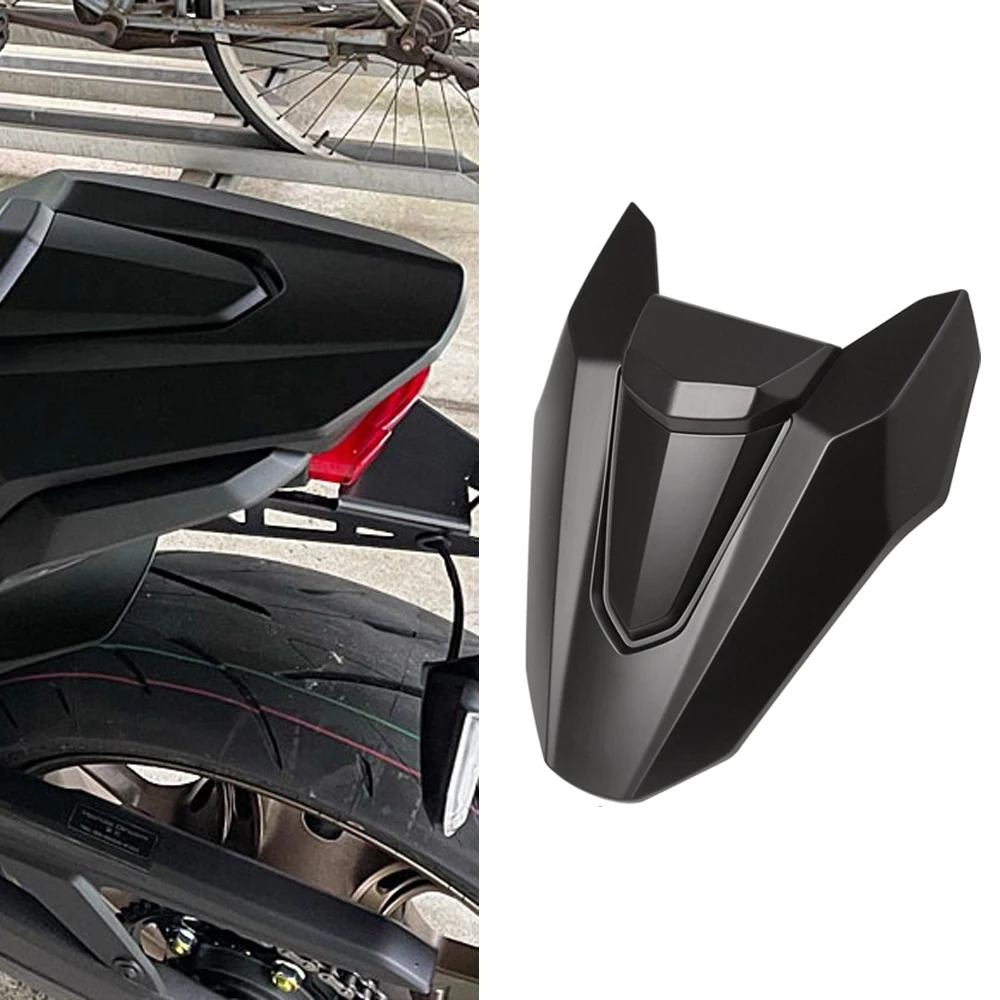 

Matte Black Rear Seat Cover Rear Tail Cover Fairing Cowl With Rubber Pad For Honda CBR650R CB650R 2019-2023