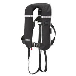 DECKBRAVE Automatic Inflatable Life Vest with Integrated Deck Safety Harness and Double Crotch Strap CE Approval