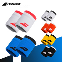 Babolat Tennis Wristband Wipe Sweat Absorb Sweat Wrister Tennis Accessories Men's Wrister Guard Badminton Squash Tenis Wrister