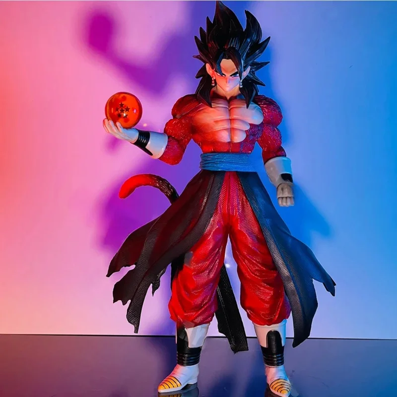 

29cm Dragon Ball Gogeta Super Saiyan Action Figure - PVC Son Goku Vegeta Model Toy for Children's Gift