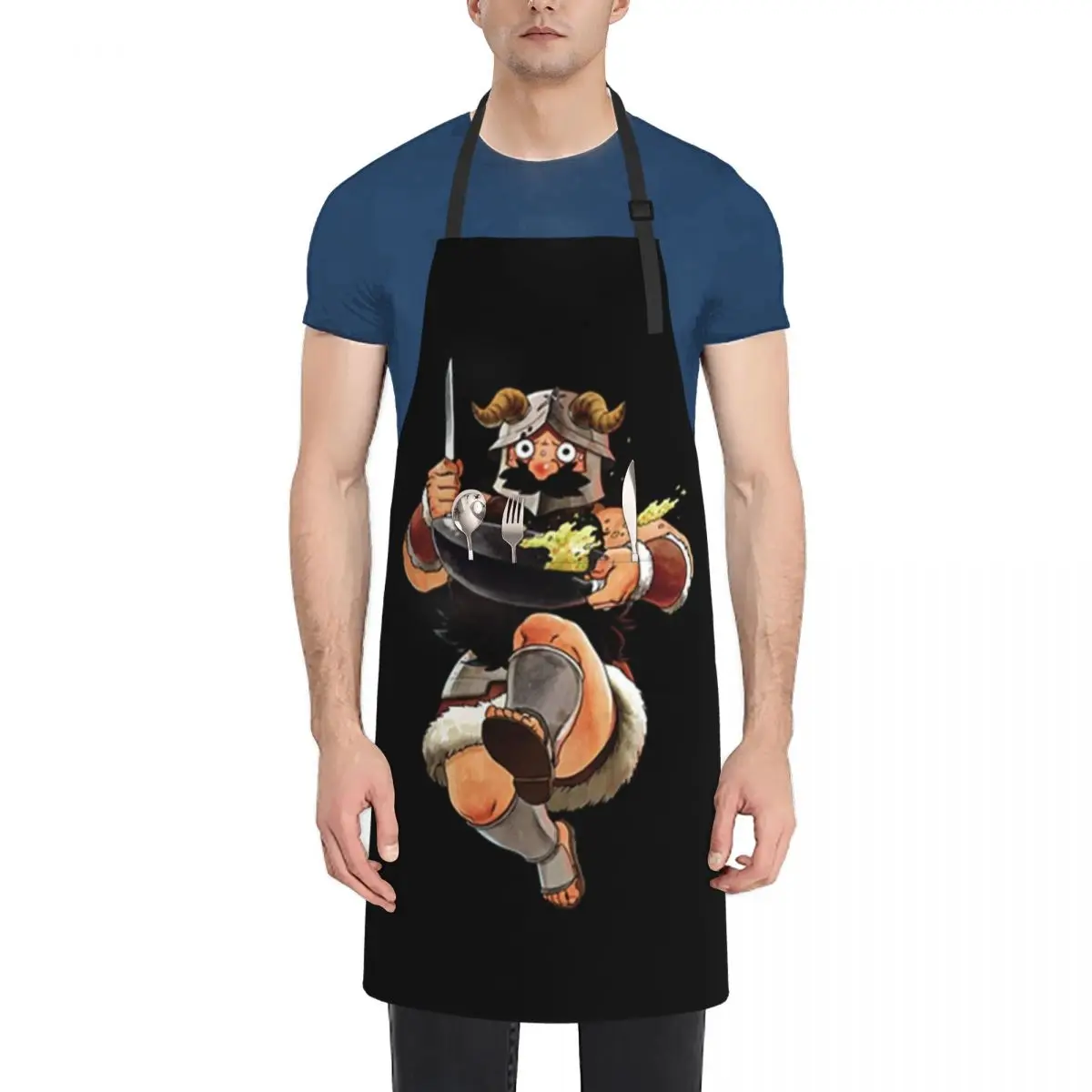 

Senshi Delicious in dungeon Apron Camping Kitchens For Men Trim Cloth Hairdressing Apron