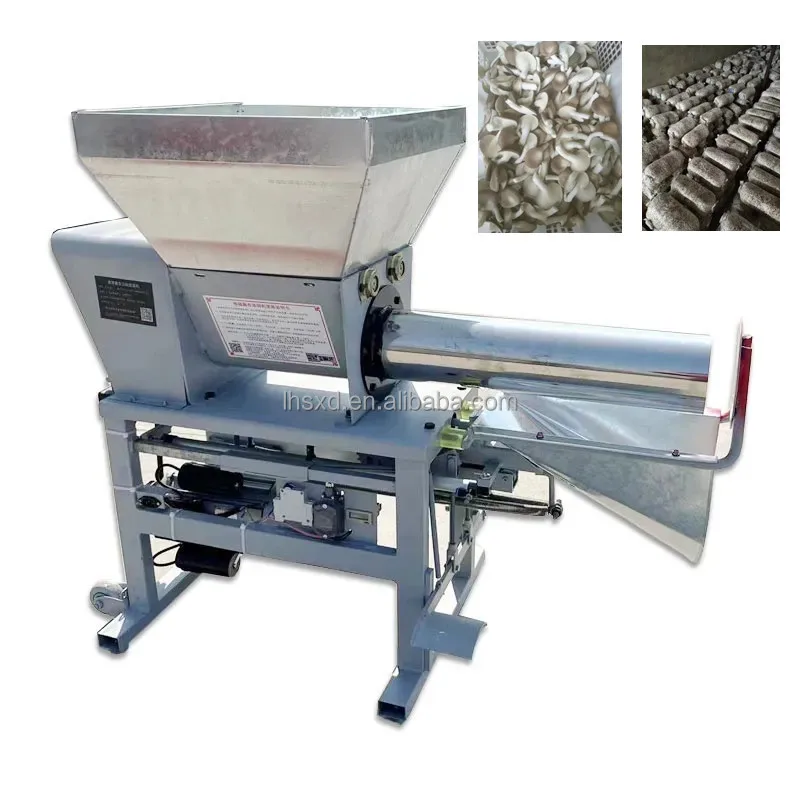 Mushroom and mushroom bagging machine Double axis edible mushroom electromagnetic clutch bagging machine