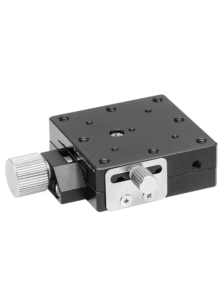 

X-Axis Dovetail Groove Platform Lwfx40/25/60 Precision Fine-Tuning Screw Drive Manual Sliding Table-Replace Xfes60