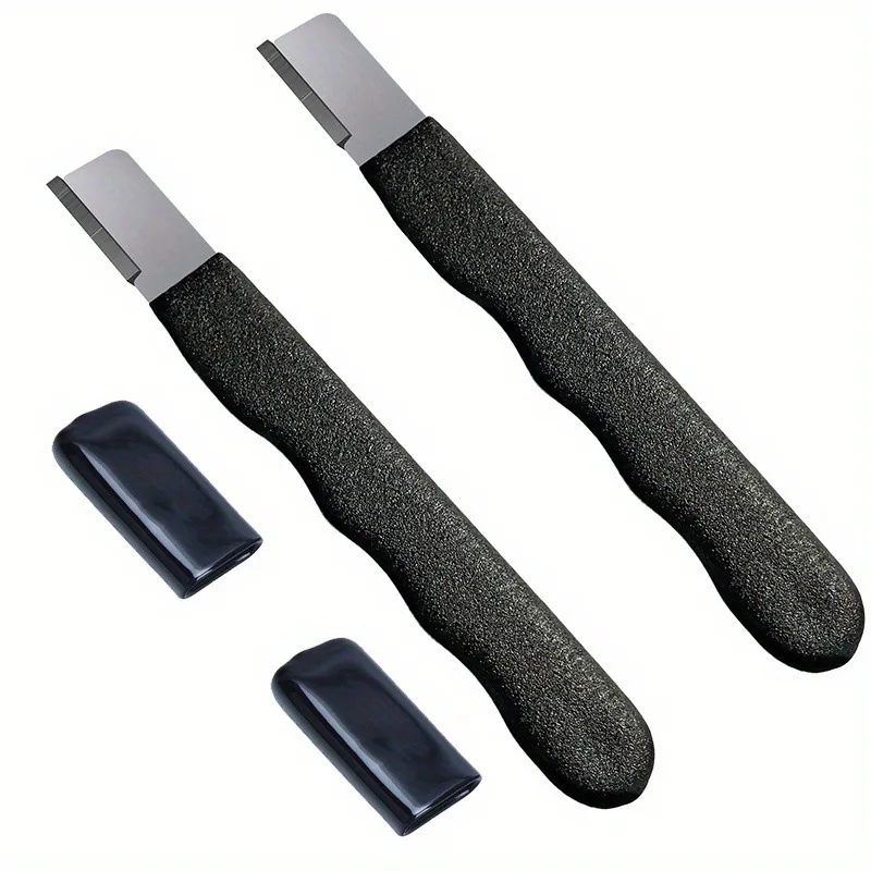 Outdoor Portable Dual-Purpose Sharpener for Knives And Scissors - Quick Garden Sharpener with Sharpening Stone Garden Scraper