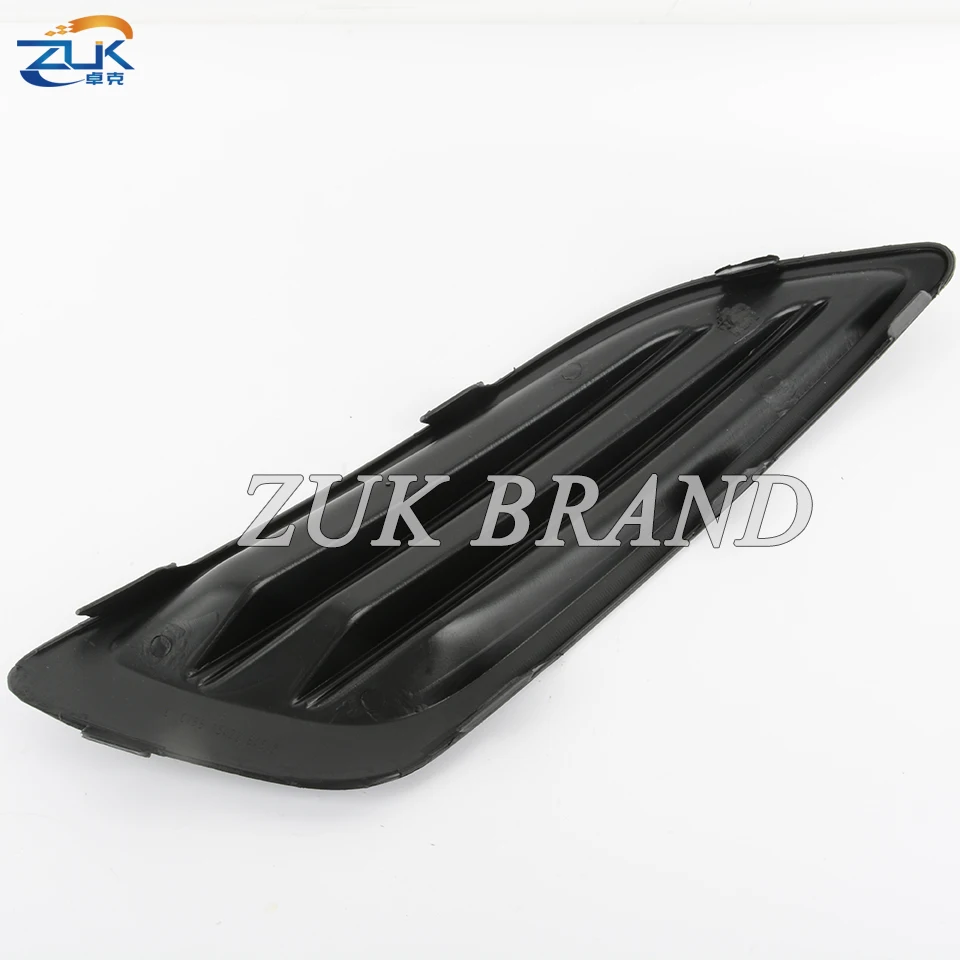 ZUK Car Styling Front Bumper Fog light Foglights Cover Fog Lamp Garnish Trim For Ford Fiesta 2013 2014 2015 3-Types For Choice
