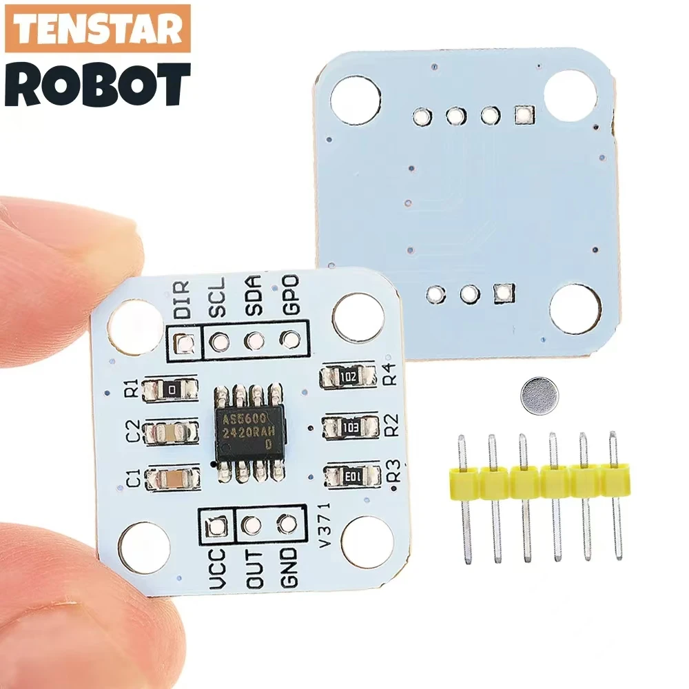 TENSTAR AS5600 Magnetic Encoder Induction Angle Measurement Sensor Module 12bit High Precision