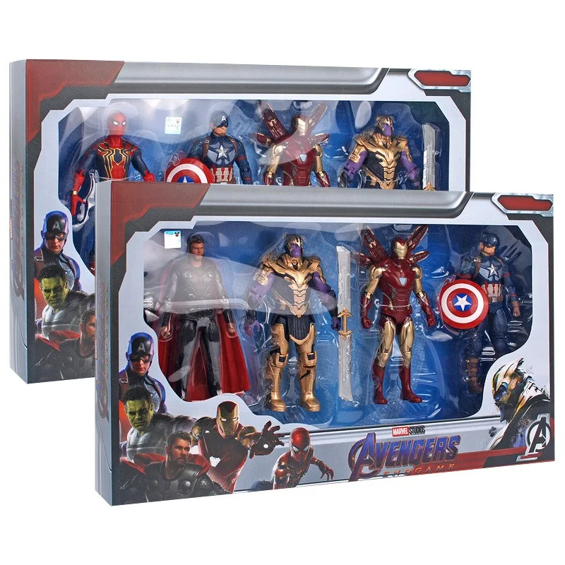 ensemble-de-figurines-articulees-mobiles-avengers-butter-statue-en-pvc-figurine-d'action-modele-d'anime-de-bureau-jouets-d'ornement-cadeau-mixte-7-po