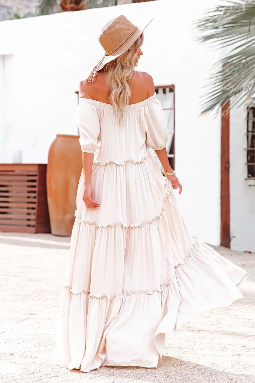 Boho Off Shoulder Maternity Photoshoot Dresses Long Maxi Strapless Dresses Long Formal Dresses Bridesmaid Dress