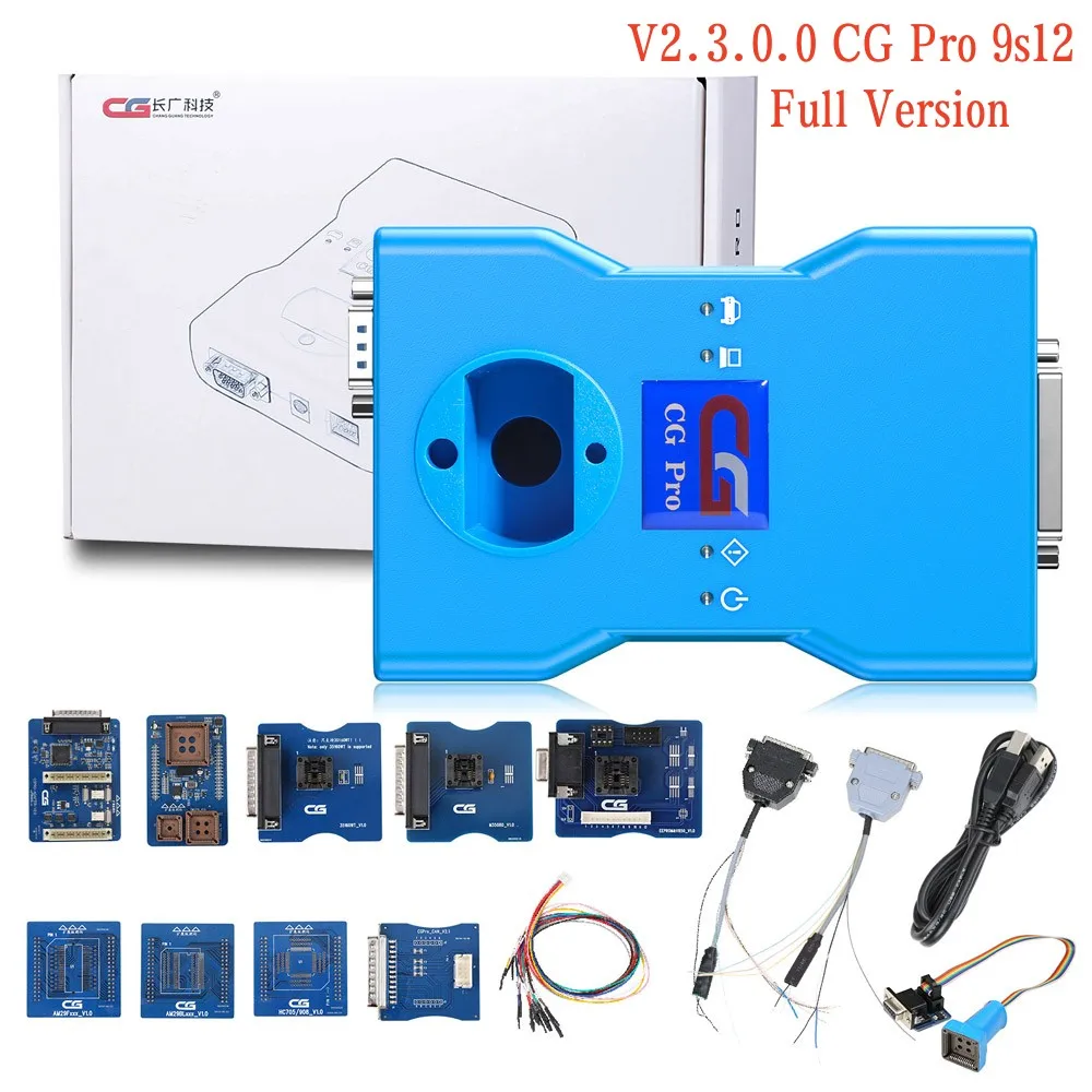 

Original V2.3.0.0 CGDI CG Pro 9S12 Programmer Full Version with All Adapters Support 35160WT/ 35080/ 35128