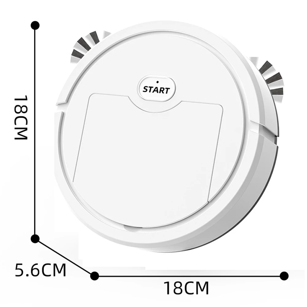 Home Cleaning White black 3-in-1 Robot Vacuum Sweeping And Wet Mopping Powerful Suction Multiple Cleaning Modes