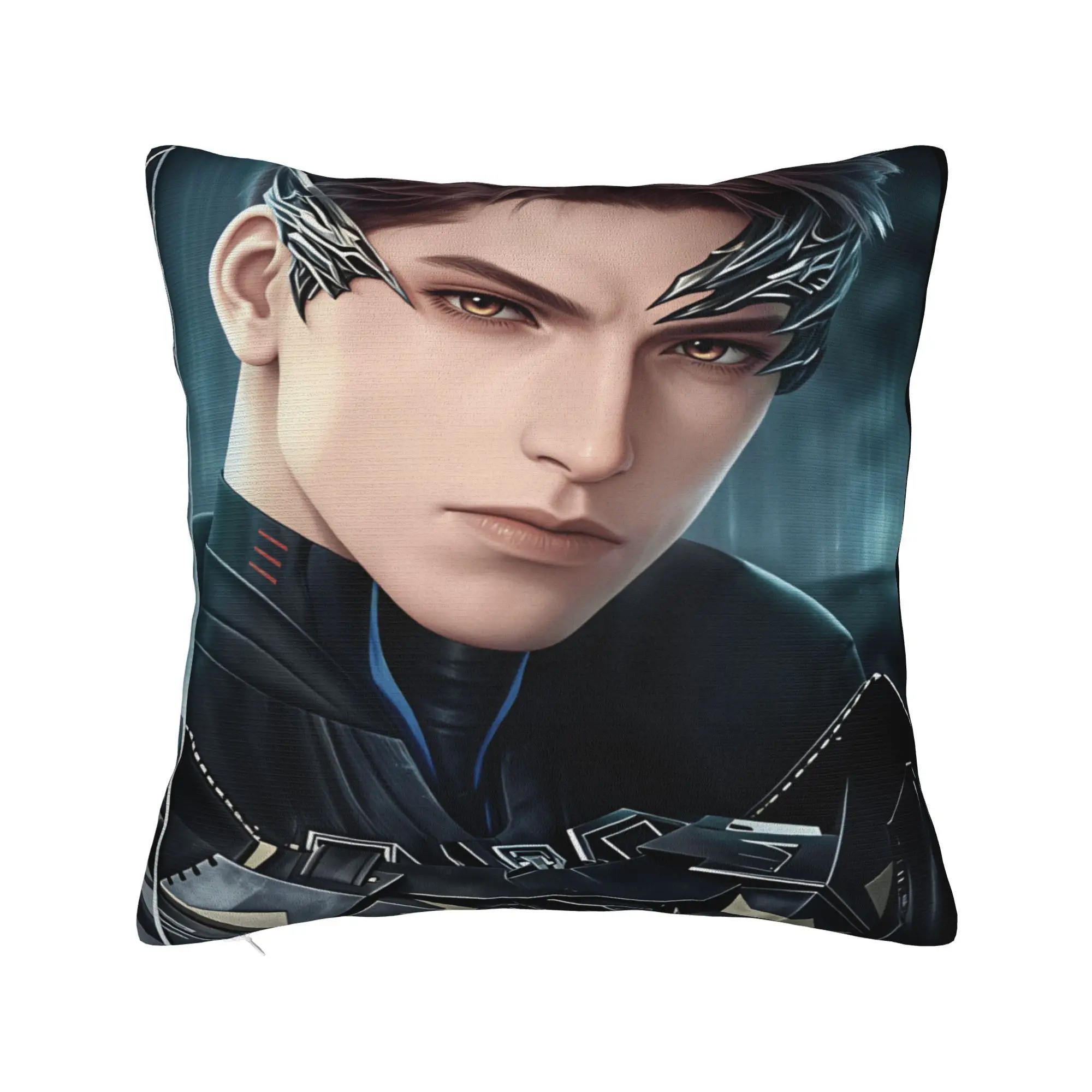 V-Valko L-Love and Deepspace Pillow Cover  Novelty Pillow Case For Living Room Bed Chair Soft Pillowcases Birthday Gift
