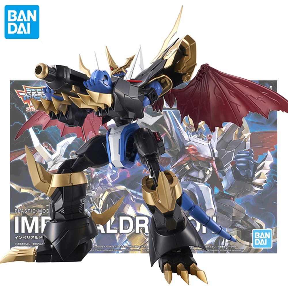 

Original Bandai Digimon Adventure Imperialdramon Digimon Figure-rise FRS Anime Assembly Collectable Model Toys for Children