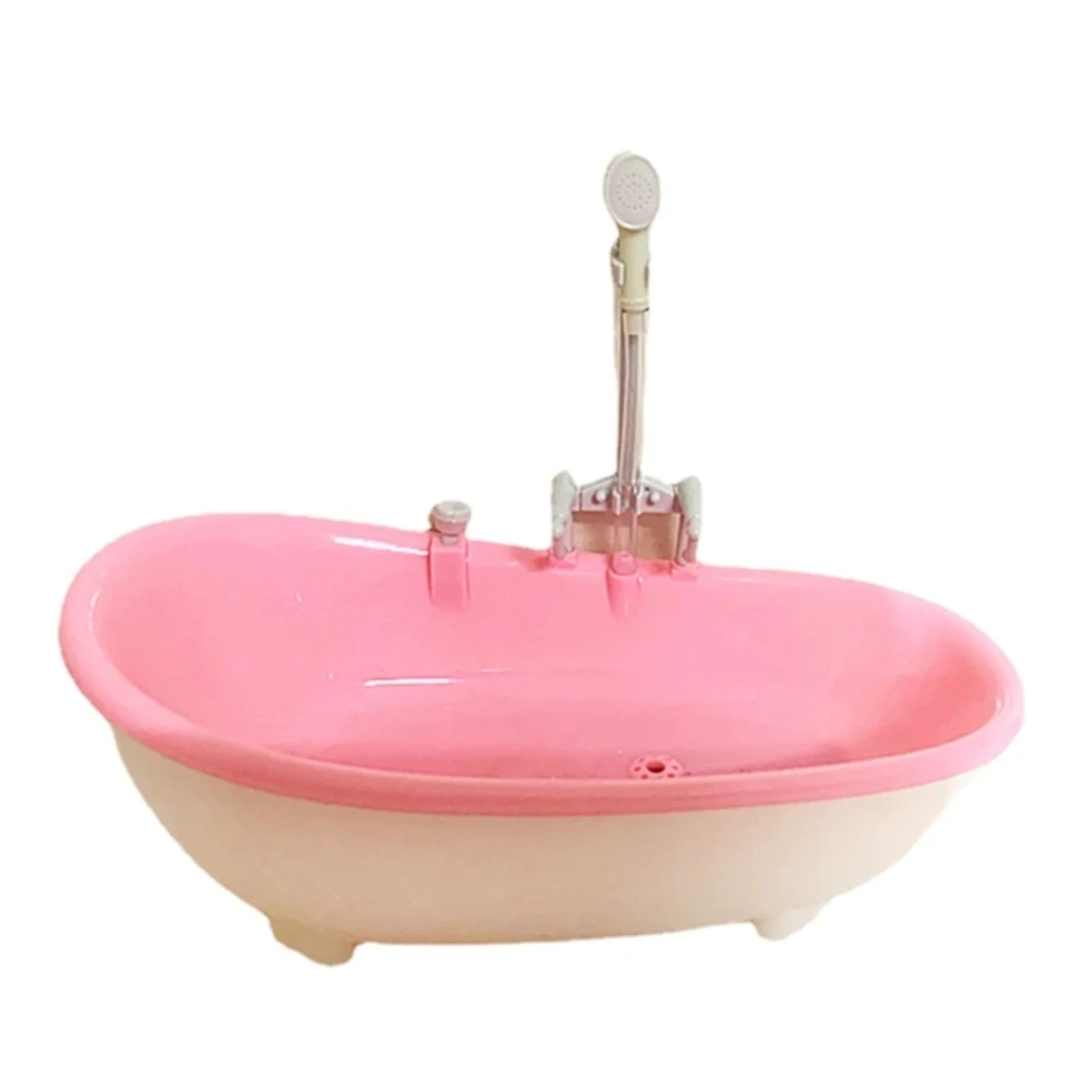 Convenient and Durable Portable Plastic Parrot Bathtub with Gentle Water Injection Hole, Easy to Install and Maintain, Perfect B